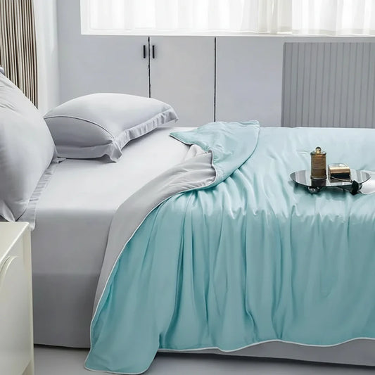 SILKCHILL – Ice Silk Blanket Soft Breathable Summer Design