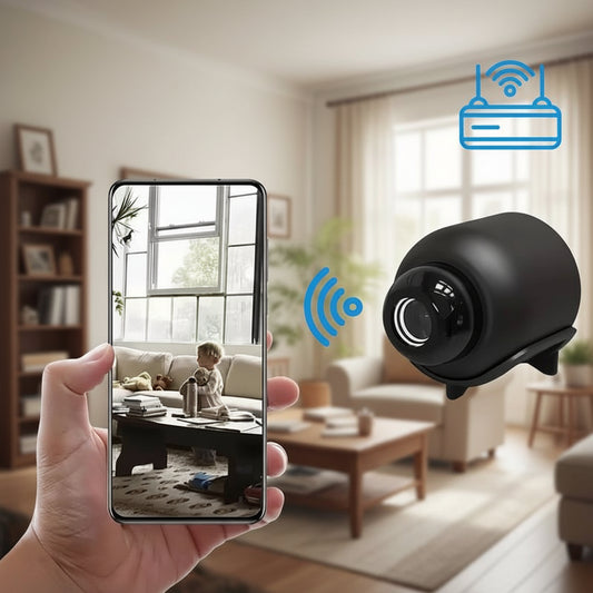 CAMNEST – 1080P Kabellose Mini-Kamera für Heim-Sicherheitsüberwachung