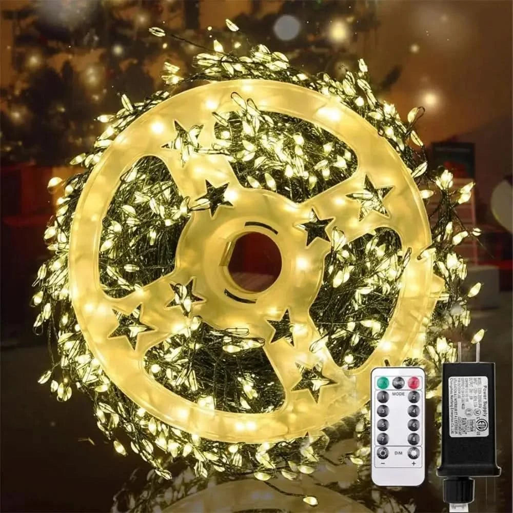 BURSTLUME – Firework String Lights for Effortless Outdoor Ambience