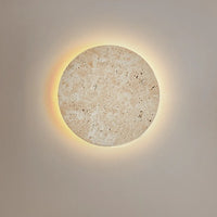 TRAVERO – Wabi Sabi Yellow Travertine LED Wall Light