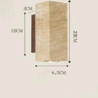 Nordic Travertine Wabi Sabi Wall Lamp