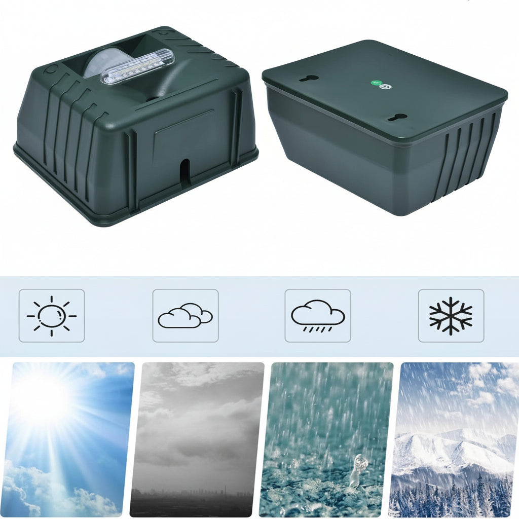 SilentGuard - Ultrasonic Bird Repeller Device for Effective Pigeon & Woodpecker Deterrent 2