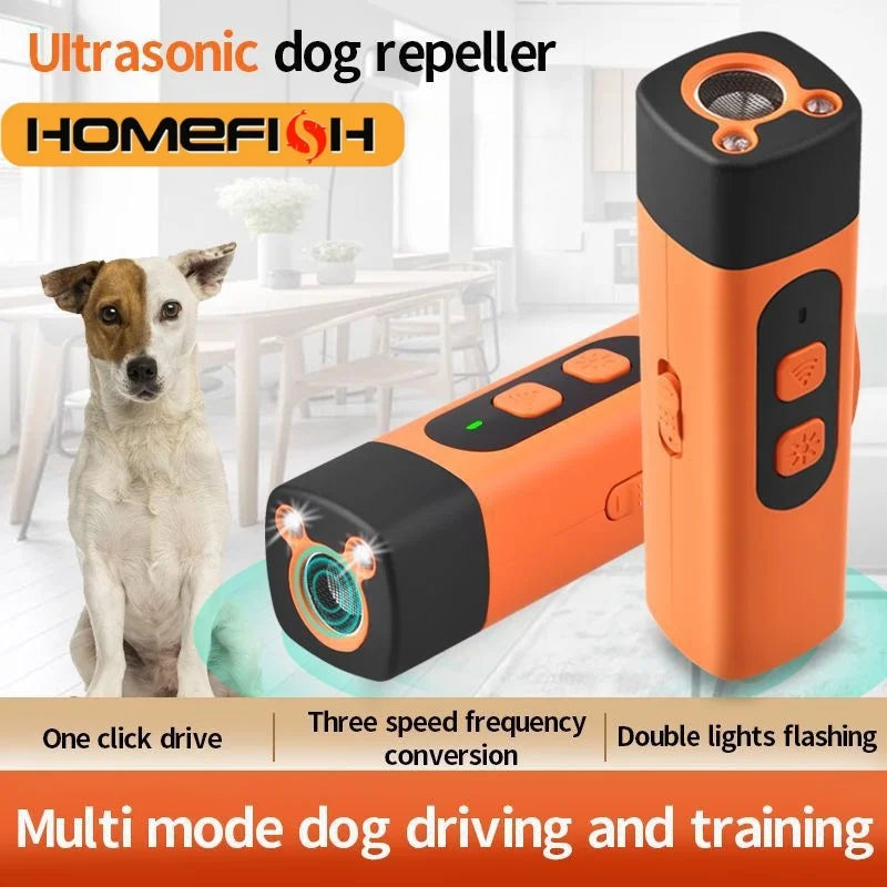 SilentPaws Pro - Rechargeable Ultrasonic Bark Control Device for Dog Training 2