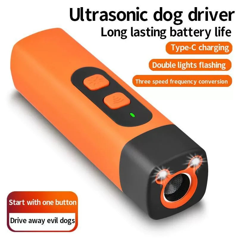 SilentPaws Pro - Rechargeable Ultrasonic Bark Control Device for Dog Training 3