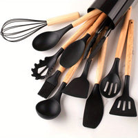 Silicone kitchen utensil set - Heat-resistant & stylish for every kitchen 6