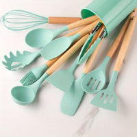 Silicone kitchen utensil set - Heat-resistant & stylish for every kitchen 8