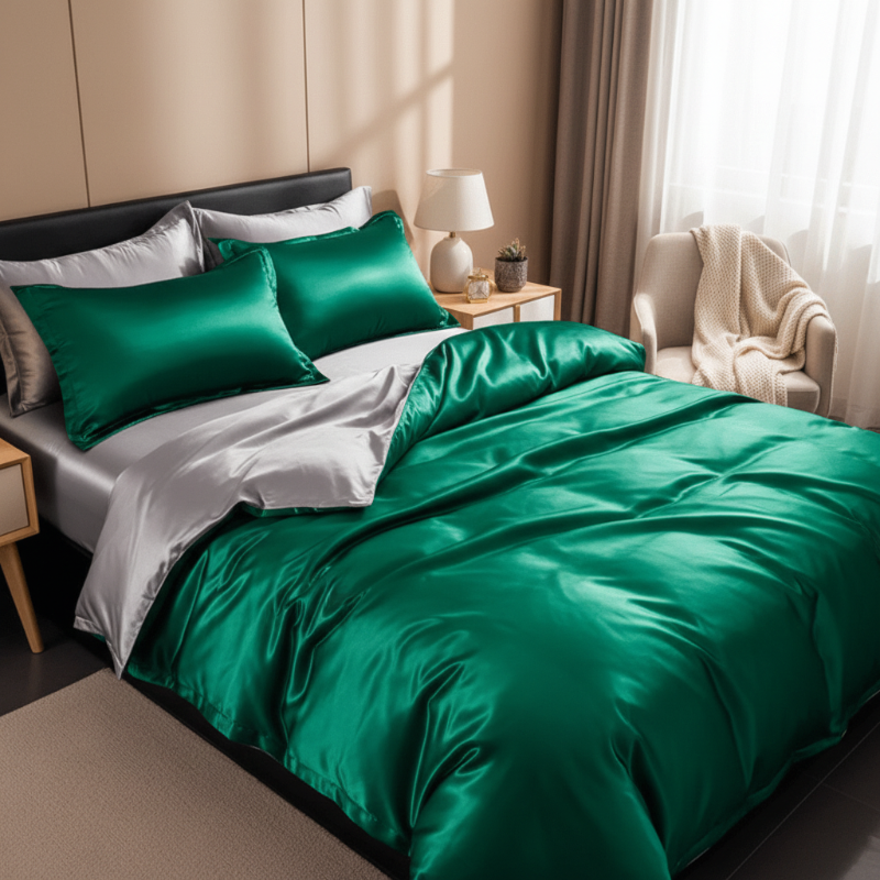SilkBliss - Luxurious Bedding Set with Soft Duvet Covers for Ultimate Comfort 11