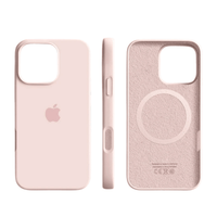 SILVORA – Premium Silicone iPhone Case with MagSafe Protection and Soft Microfiber Lining