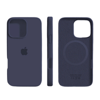 SILVORA – Premium Silicone iPhone Case with MagSafe Protection and Soft Microfiber Lining