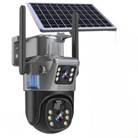 SkySentinel - Wireless 4K Security Camera with Dual Lens & Solar Power 0