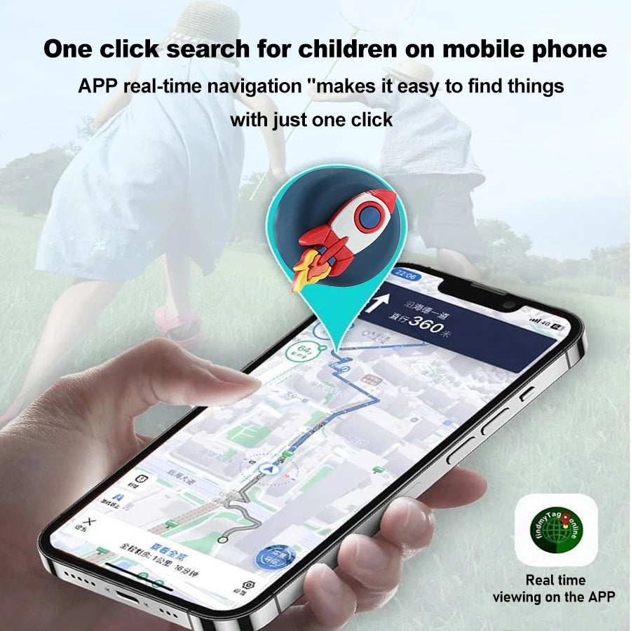 Smart Tracker - Bluetooth Locator with IPX5 Waterproof, 60m Range 1