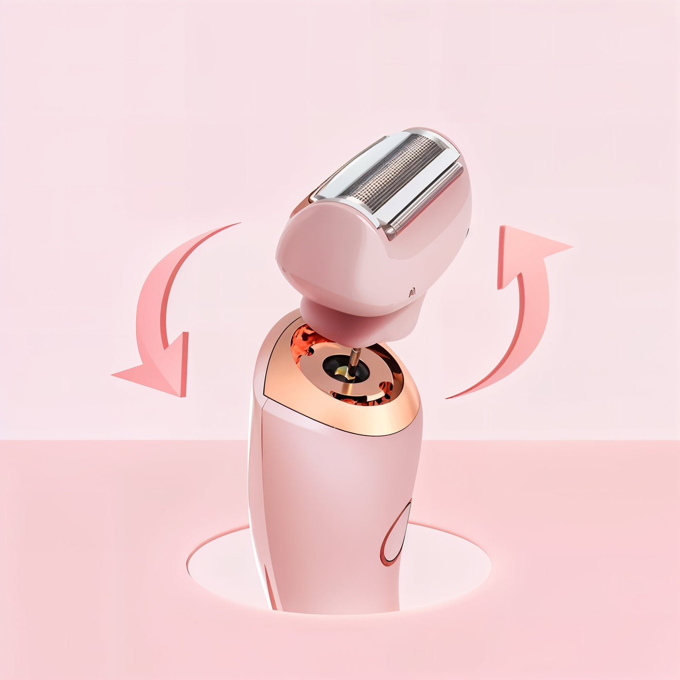 SmoothSkin - Electric Portable Razor with Dual Blades & Skin Guard 3
