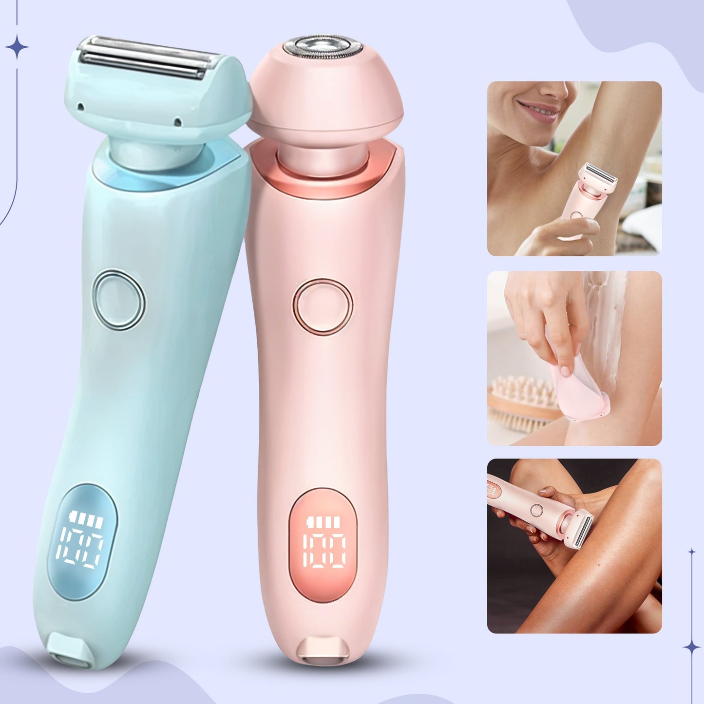 SmoothSkin - Electric Portable Razor with Dual Blades & Skin Guard 5