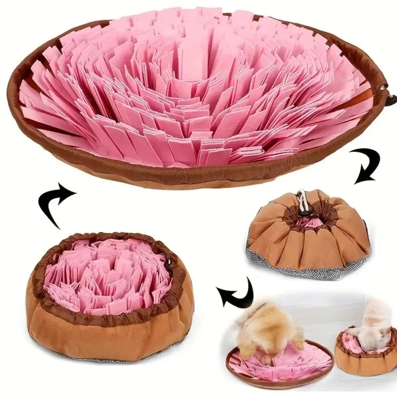 Snuffle Mat for Dogs - Eco-Friendly Slow Feeding Sniffing Mat, Washable & Portable 3