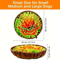 Snuffle Mat for Dogs - Eco-Friendly Slow Feeding Sniffing Mat, Washable & Portable 6