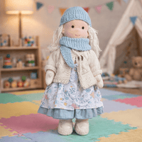 SoftBud - Handmade Waldorf Doll for Creative Imaginative Play 1