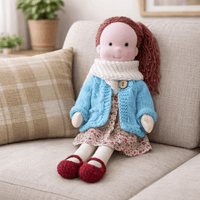 SoftBud - Handmade Waldorf Doll for Creative Imaginative Play 26