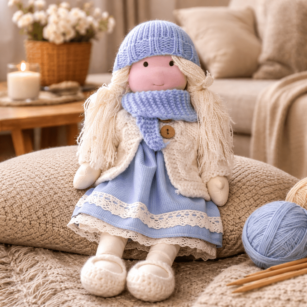 SoftBud - Handmade Waldorf Doll for Creative Imaginative Play 32