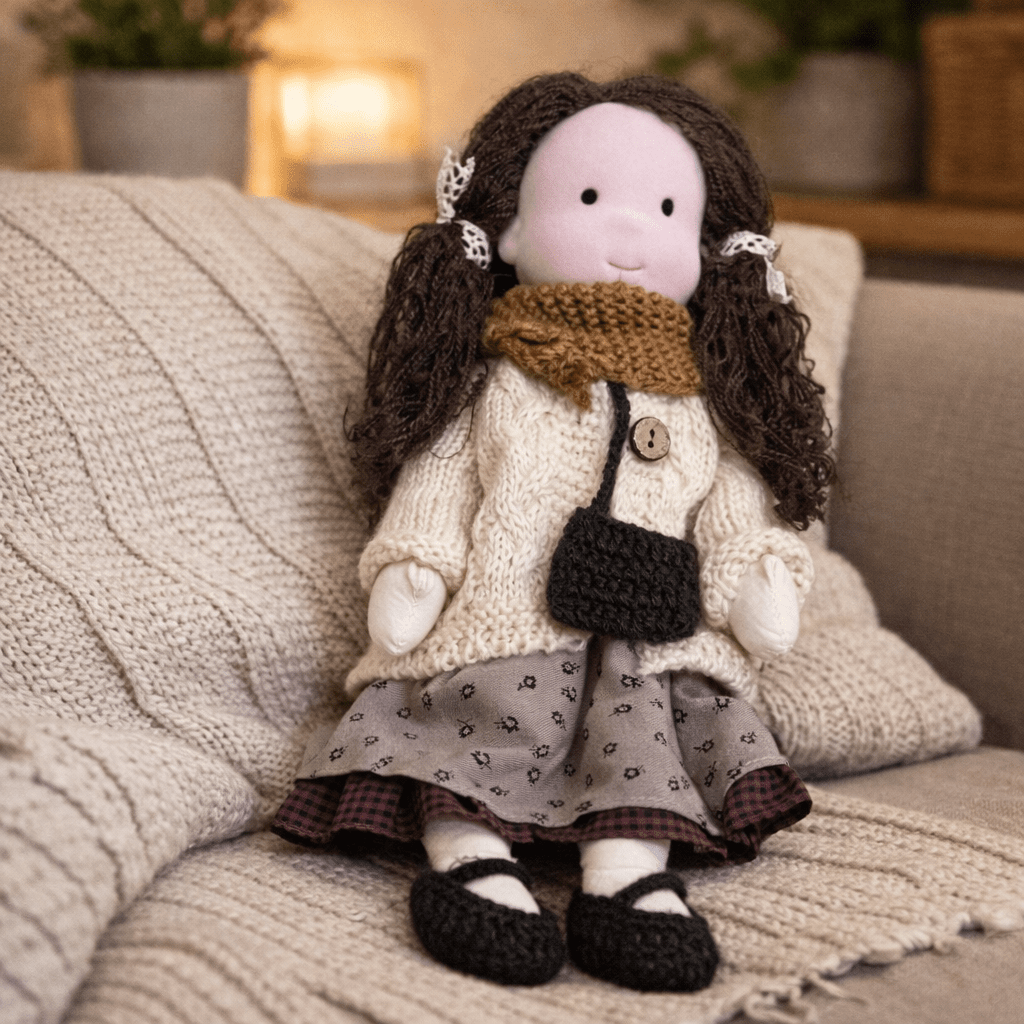 SoftBud - Handmade Waldorf Doll for Creative Imaginative Play 33