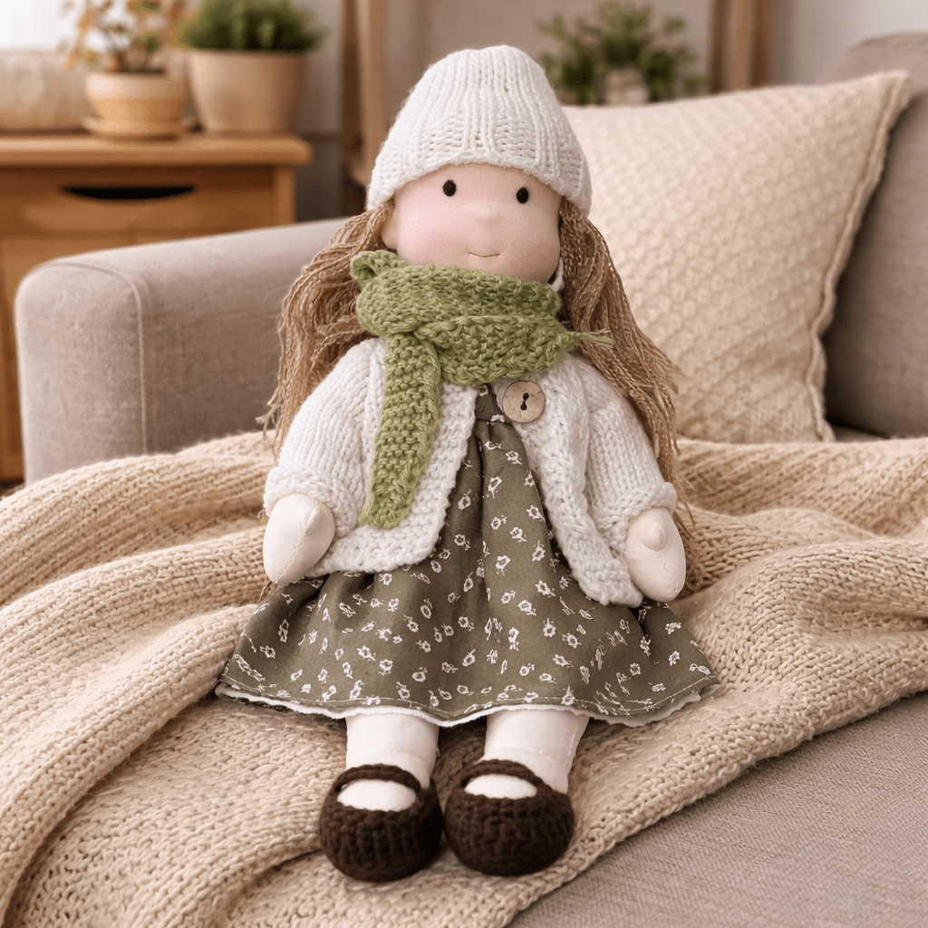 SoftBud - Handmade Waldorf Doll for Creative Imaginative Play 5