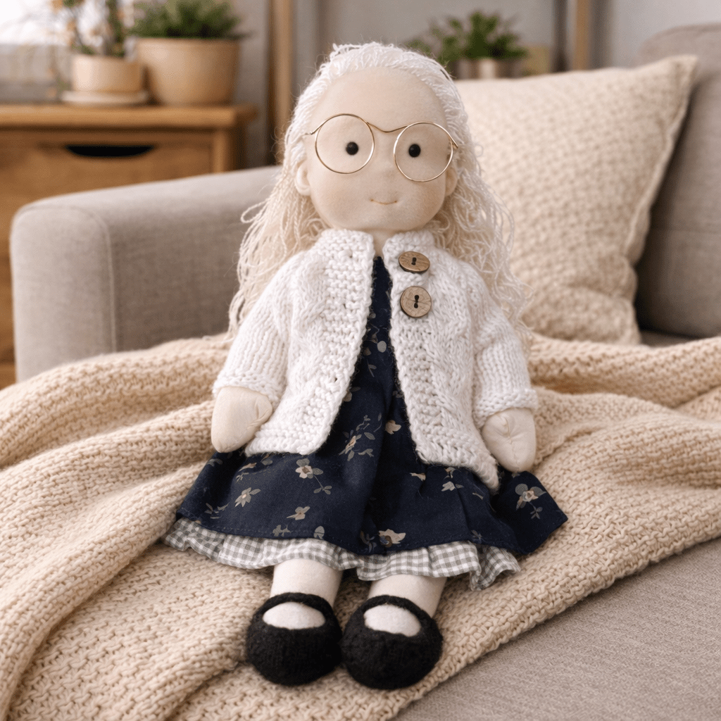 SoftBud - Handmade Waldorf Doll for Creative Imaginative Play 6
