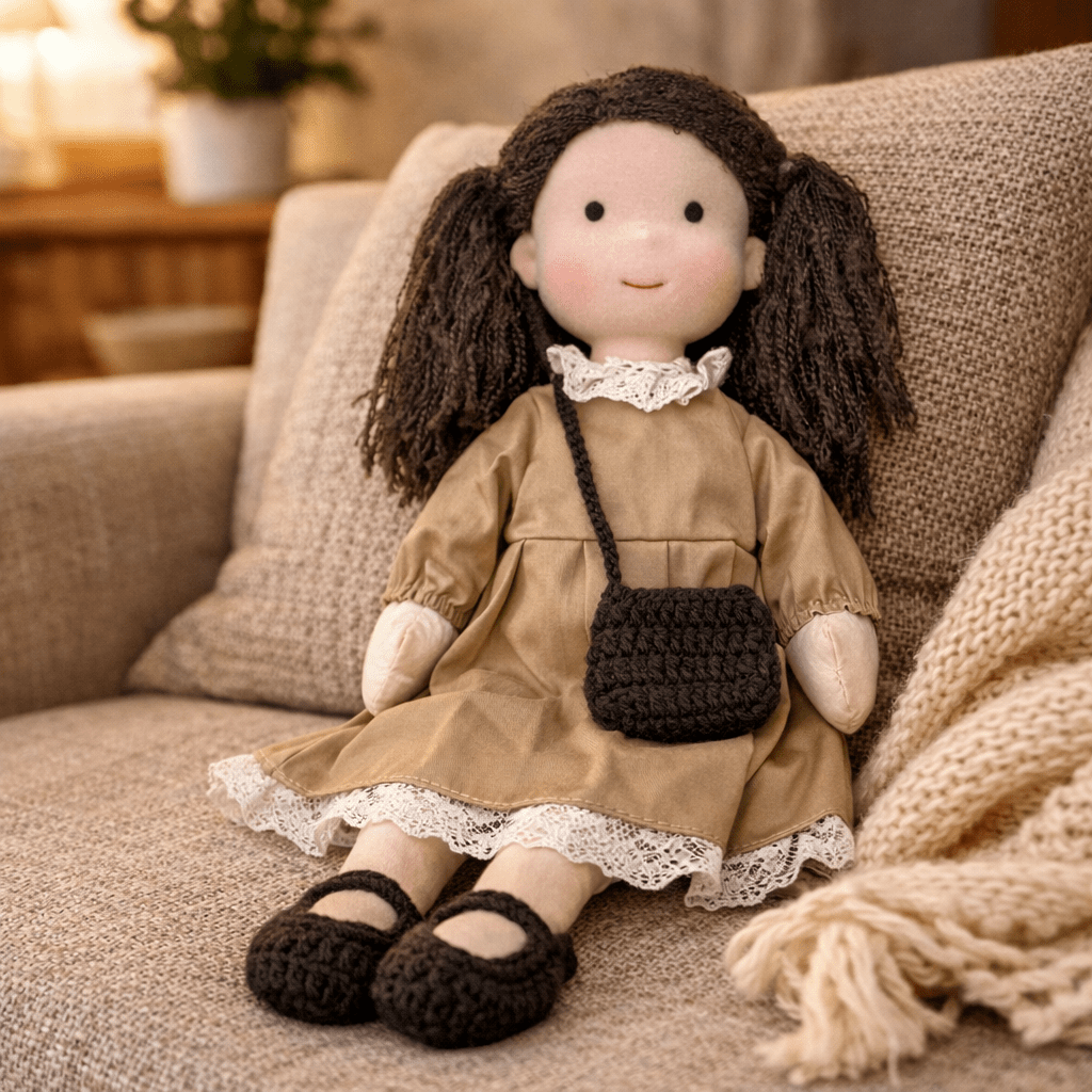 SoftBud - Handmade Waldorf Doll for Creative Imaginative Play 8