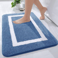 SoftEdge Non-Slip Bath Mat - Soft Microfiber Bathroom Rug for Safety & Comfort 2