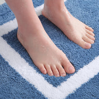 SoftEdge Non-Slip Bath Mat - Soft Microfiber Bathroom Rug for Safety & Comfort 4