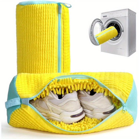 SoleShield - Heavy-Duty Shoe Washing Bag with Protective Lining 0