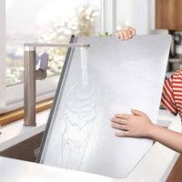 SteelPrep - Stainless Steel Food Prep Board with Non-Slip Feet & Integrated Edge 3