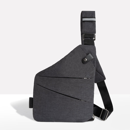 Stylish Black Crossbody Bag for Women with RFID Protection & Waterproof Design 0
