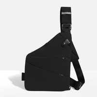 Stylish Black Crossbody Bag for Women with RFID Protection & Waterproof Design 17