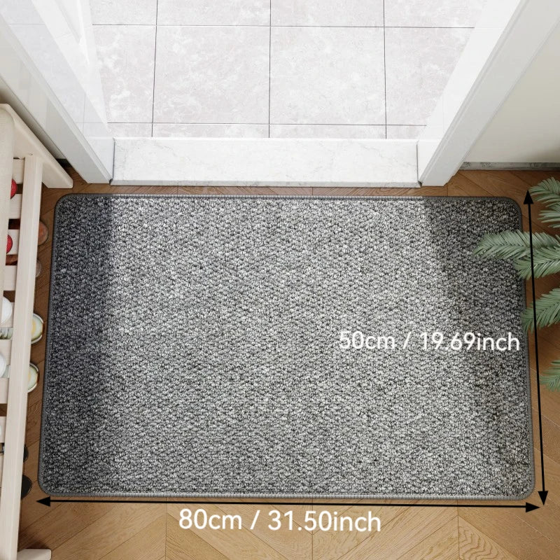 Stylish Faux Jute Outdoor Rug - Durable Non-Slip Indoor Outdoor Mat for Entrances 3