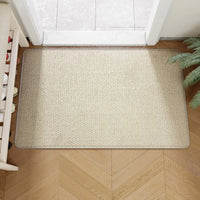 Stylish Faux Jute Outdoor Rug - Durable Non-Slip Indoor Outdoor Mat for Entrances 7