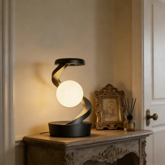 Suspended Rotating RGB Desk Lamp - Dynamic Color Changing Mood Lighting 4