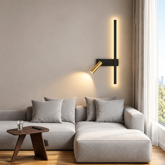 FOCENORA – Adjustable Wall Light for Directional Reading Illumination
