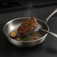 TITAN-PREMIUM PAN - High-quality titanium pan without coating for all hob types 3