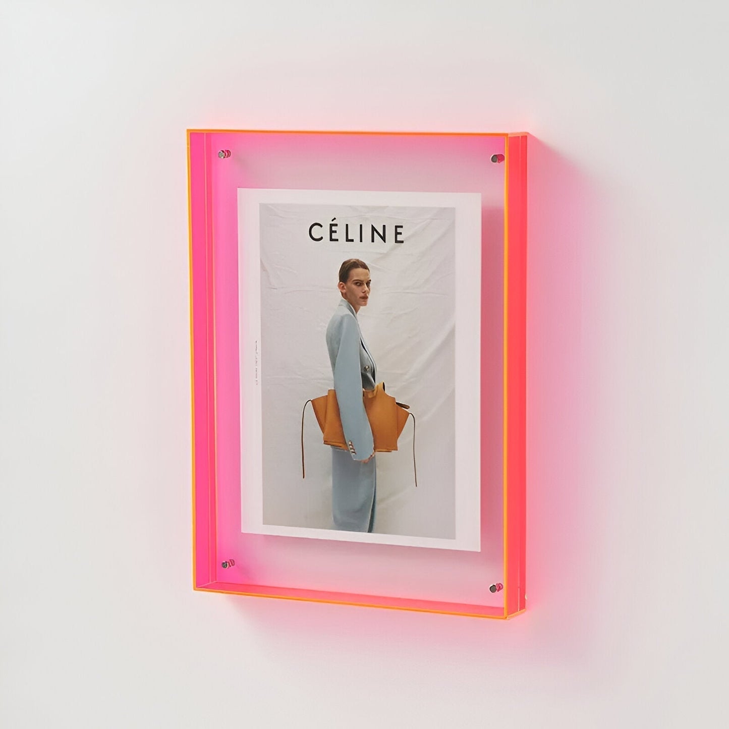 Transparent Acrylic Photo Frame - Modern Minimalist Design for Pictures 5