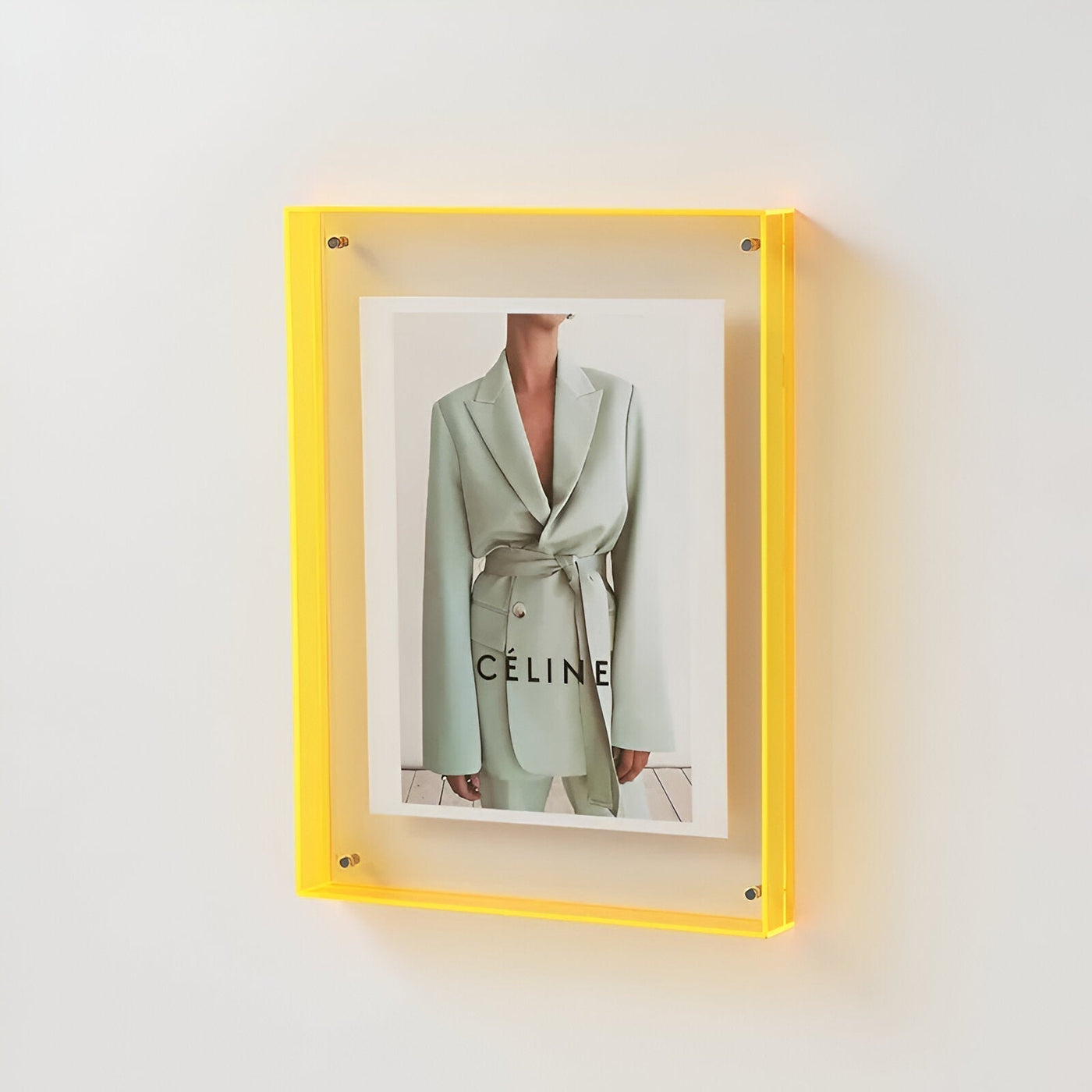 Transparent Acrylic Photo Frame - Modern Minimalist Design for Pictures 6