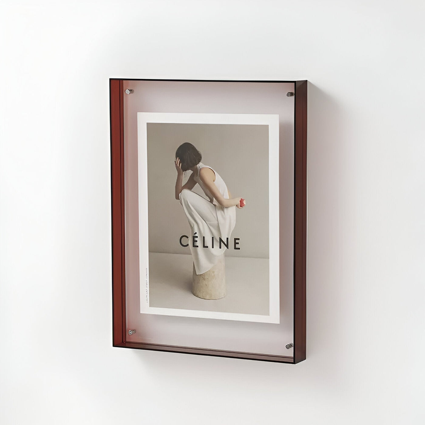 Transparent Acrylic Photo Frame - Modern Minimalist Design for Pictures 9
