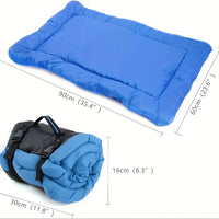TravelMate - Foldable Waterproof Dog Mat for Outdoor Adventures 90x60cm 4