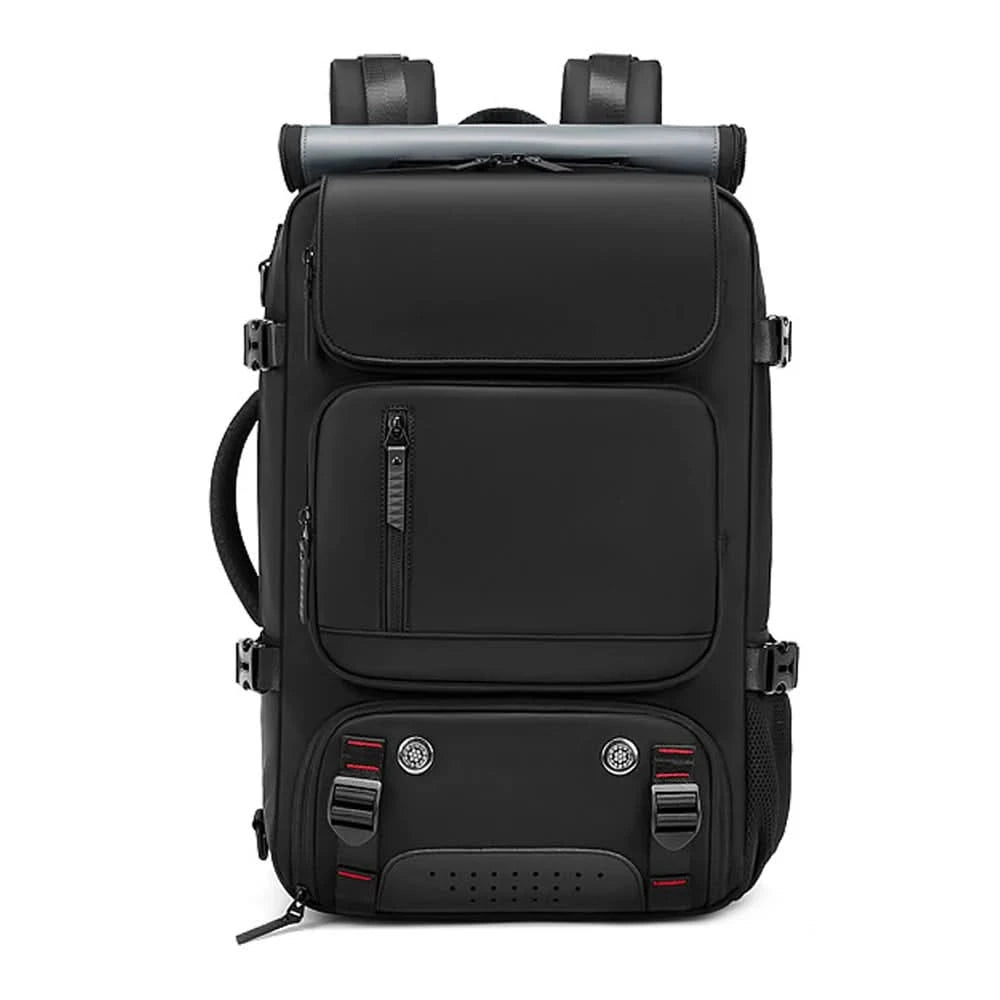 TravelMax - Large Waterproof Travel Backpack with USB Charging Port 0
