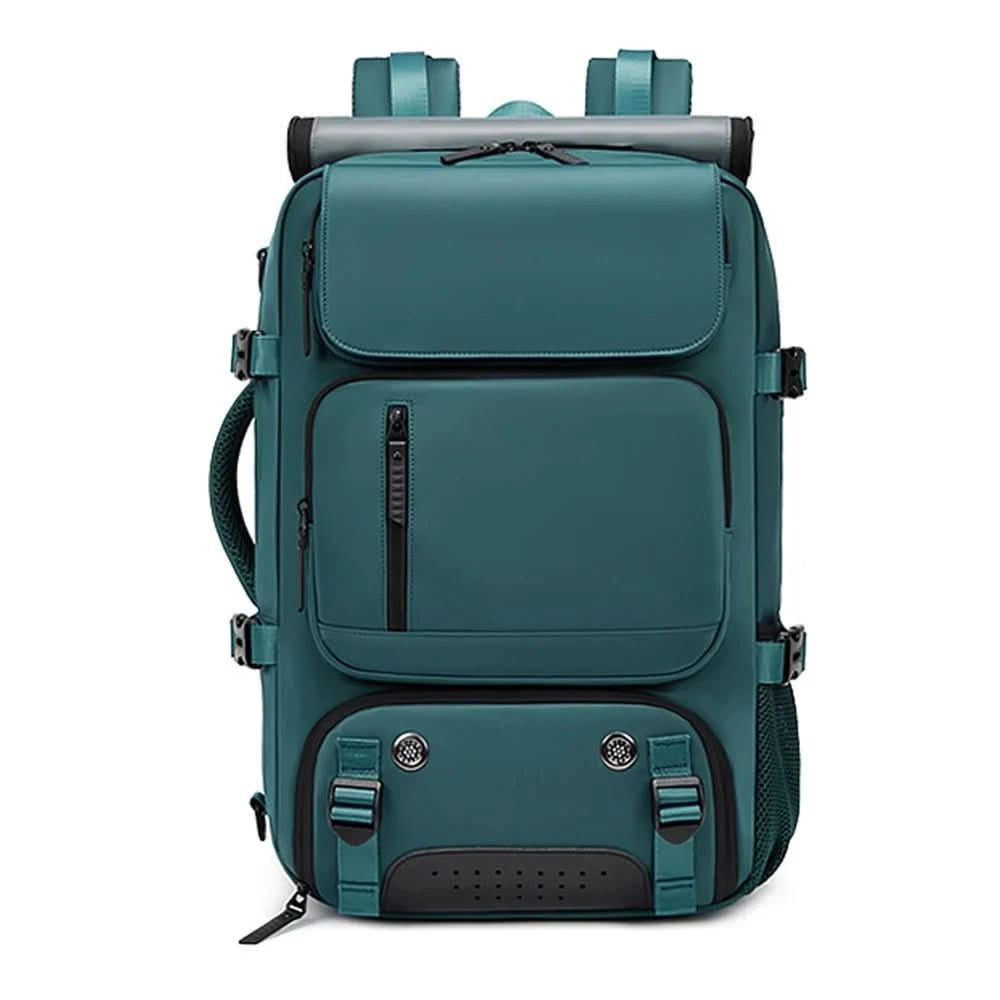 TravelMax - Large Waterproof Travel Backpack with USB Charging Port 12