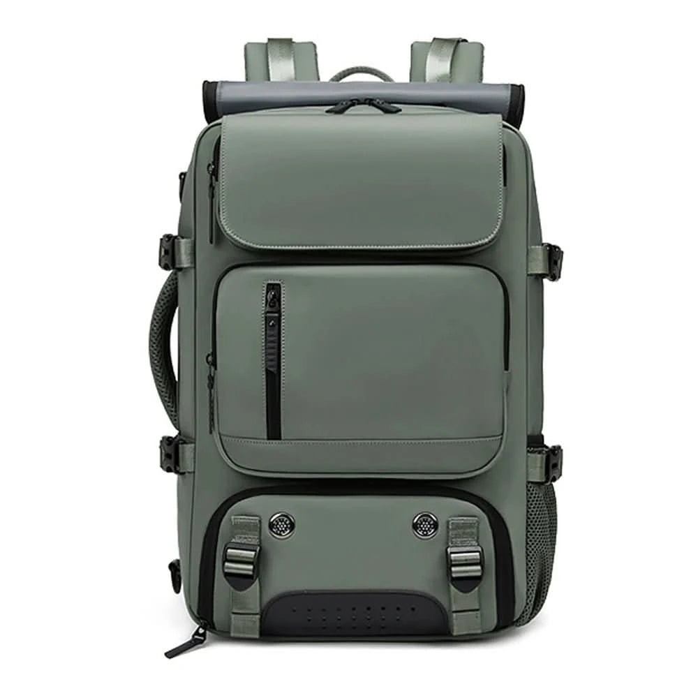 TravelMax - Large Waterproof Travel Backpack with USB Charging Port 17