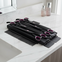 Trimmeister - Professional Dog Grooming Scissors Set with Thinning Shears 0