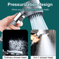 TurboHead - High Pressure Filtered Shower Head with 9-Layer Filtration System 2