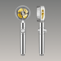 Turbo Rain Shower Head - High Pressure, Adjustable Spray, Water-Saving Design 4