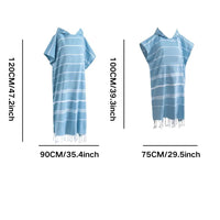 Turkish Surf Changing Poncho - Quick-Dry Towel for Beach & Pool Use 3