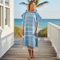 Turkish Surf Changing Poncho - Quick-Dry Towel for Beach & Pool Use 4