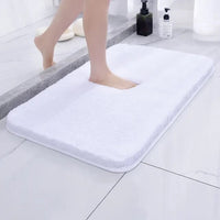 Ultra-Soft Microfiber Bath Rug - Non-Slip Comfort Mat for Bathrooms 3